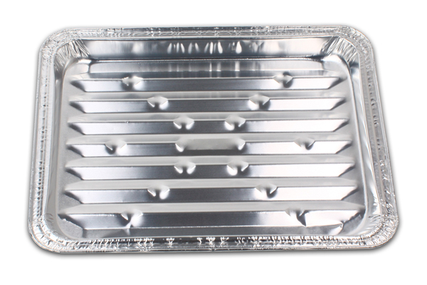Rectangular barbecue grill pan (sclausura)
