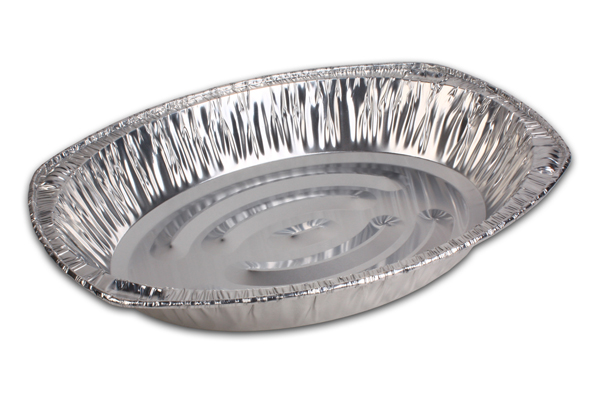 17" Oval plate