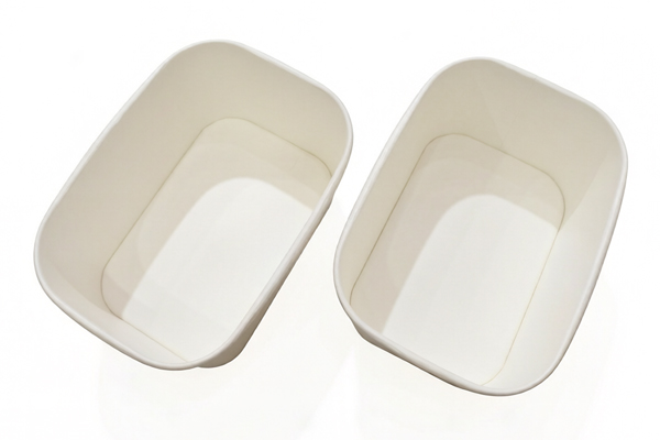 Square paper bowl