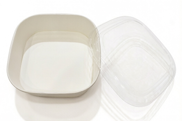 Square paper bowl